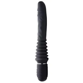 10x Silicone Vibrating And Thrusting Dildo