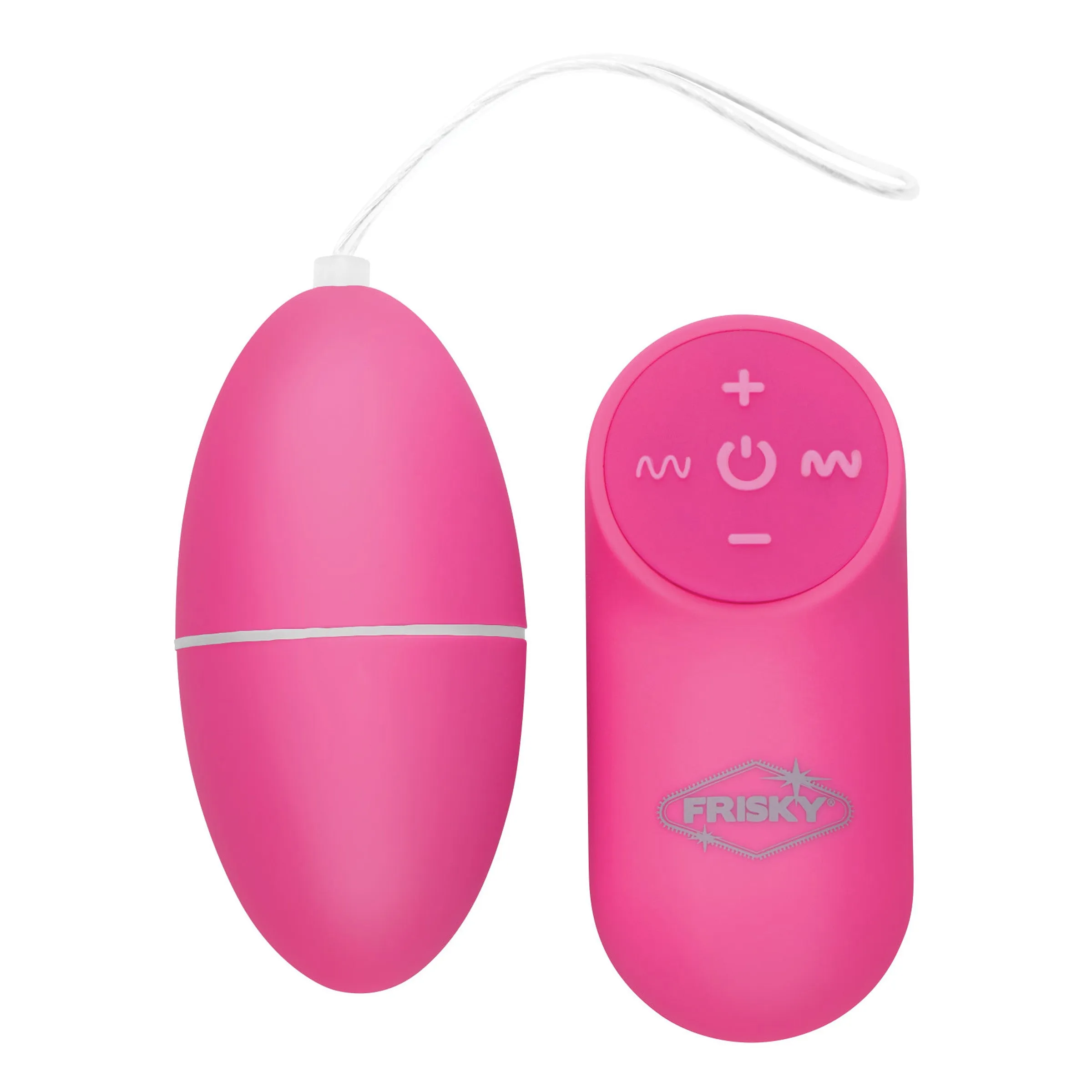 28X Scrambler Vibrating Egg w- Remote - Pink