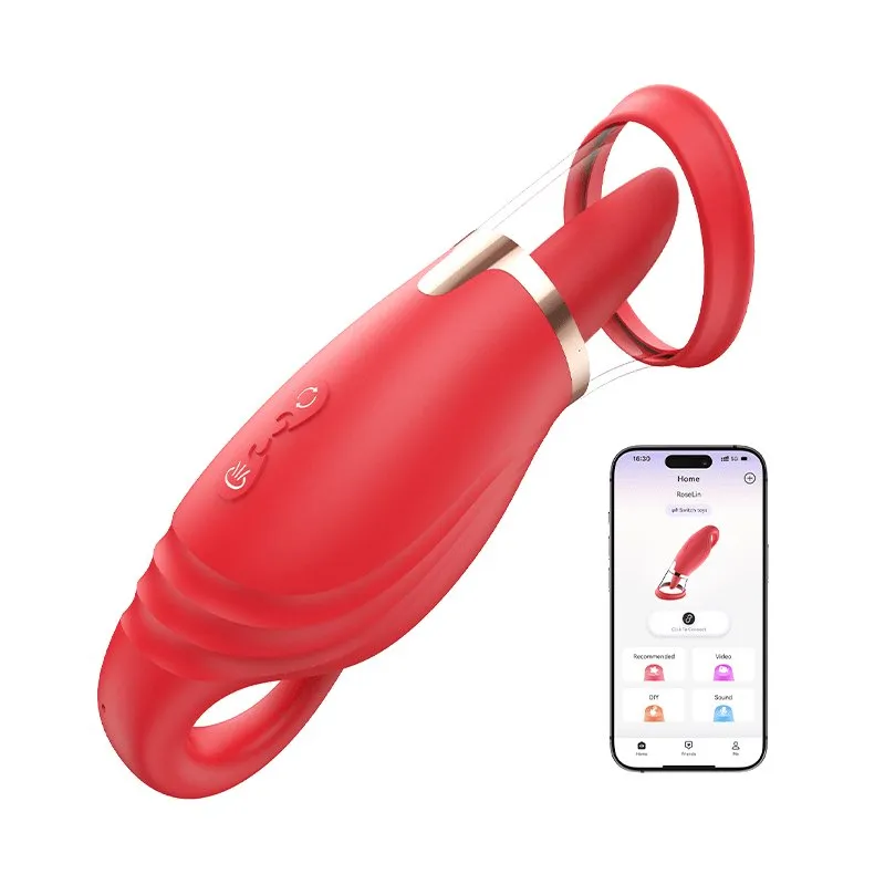 3 in 1 Sucking and Licking Clitoris Vibrator Stimulator with App Control