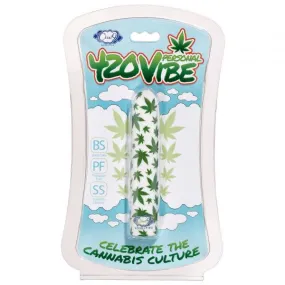 420 Slim Cannabis Leaf Vibe -  White/green