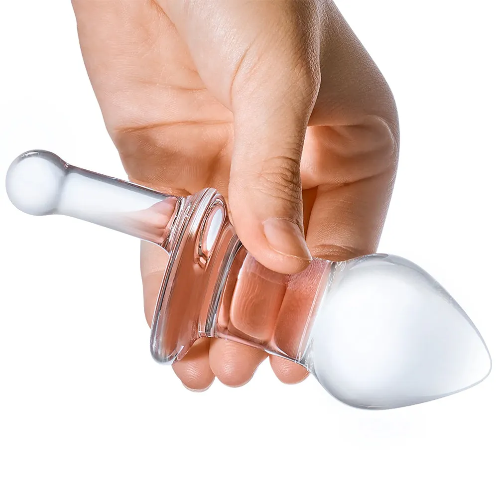 5" Glass Juicer Dildo