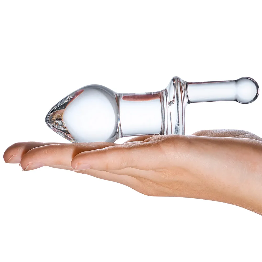 5" Glass Juicer Dildo