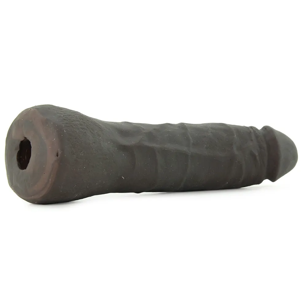 7 Inch Thin UR3 Vac-U-Lock Dildo in Chocolate