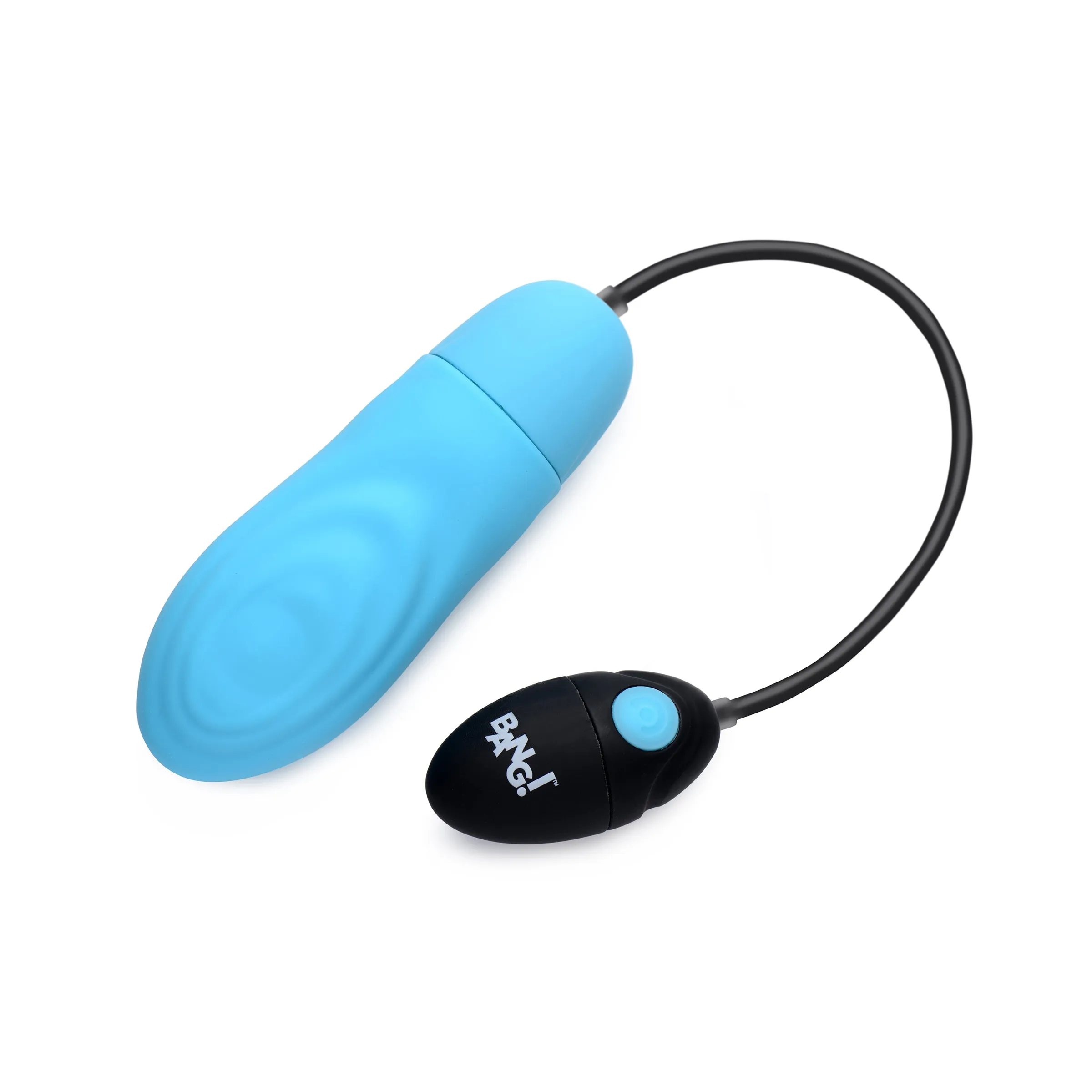 7X Pulsing Rechargeable Silicone Vibrator - Blue