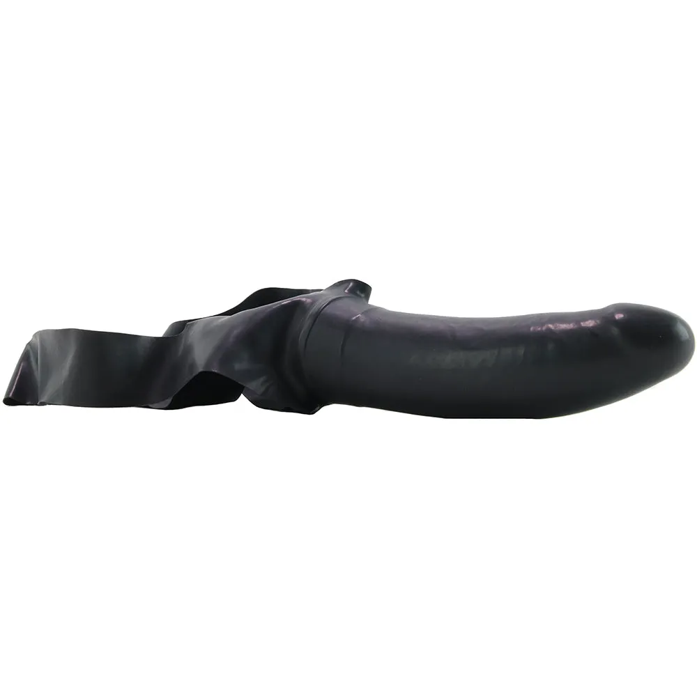 Accommodator Chin Strap-On Dildo in Black