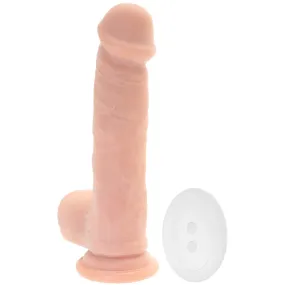 Adam's Warming Rotating Power Boost Dildo in White