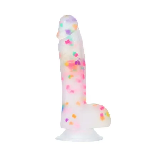 Addiction Confetti 7.5" Suction Cup Dildo