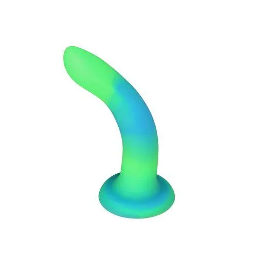 Addiction Rave - Glow-in-the-Dark, Bendable Silicone Dildo