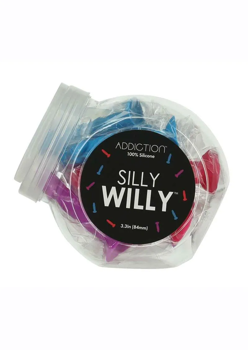 Addiction Silly Willy Silicone Mini Dongs