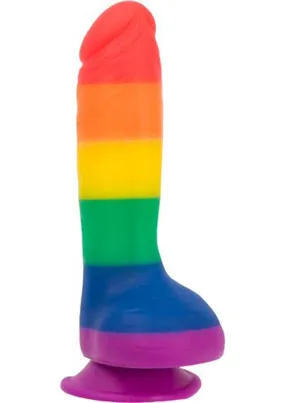 Addiction Toy Collection Justin Silicone Dildo with Balls