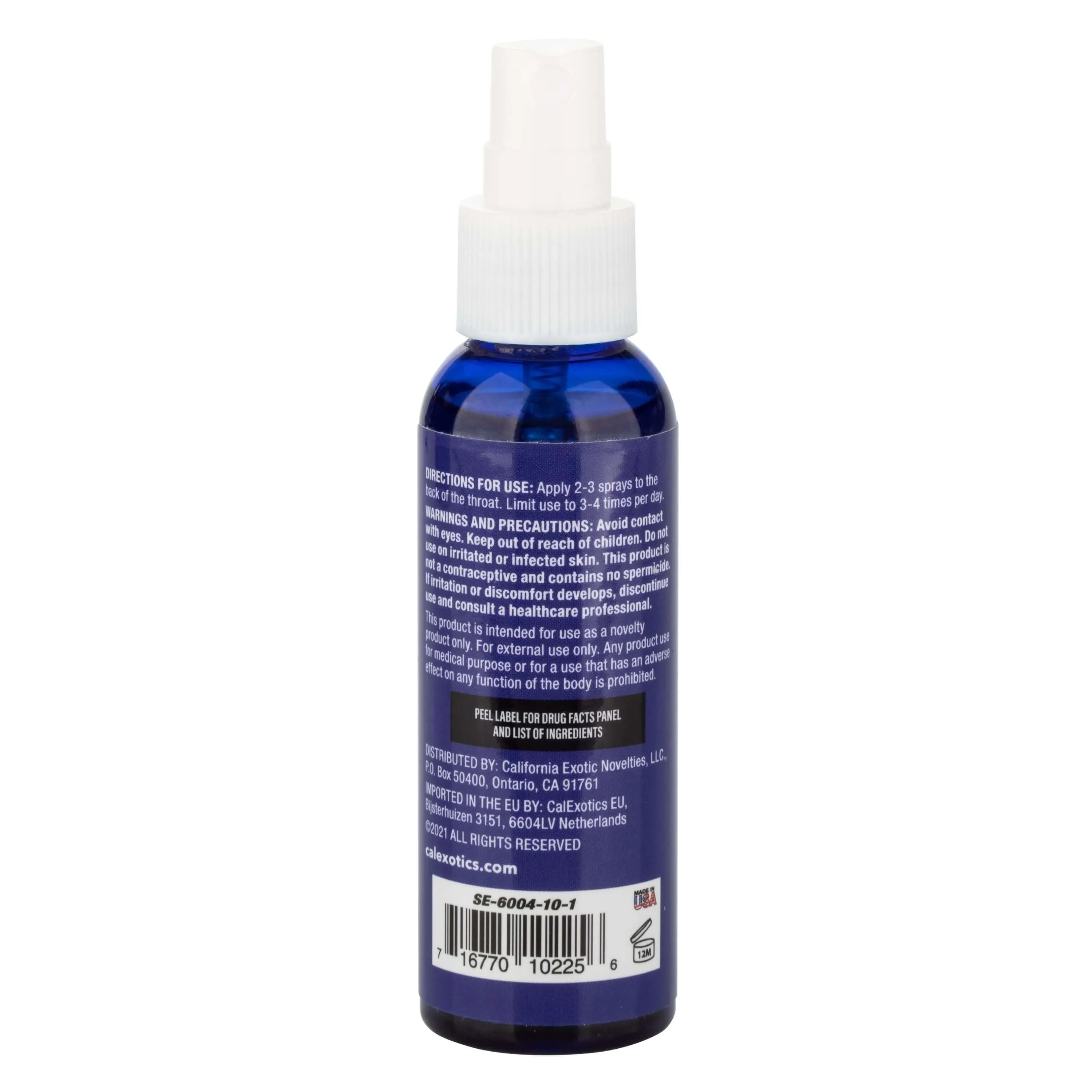 Admiral Blow Spearmint Throat Spray 2 Oz