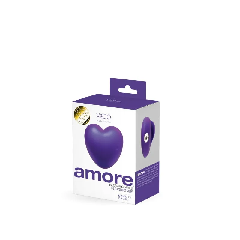 Amore Rechargeable Pleasure Vibe - Purple