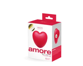 Amore Rechargeable Pleasure Vibe - Red