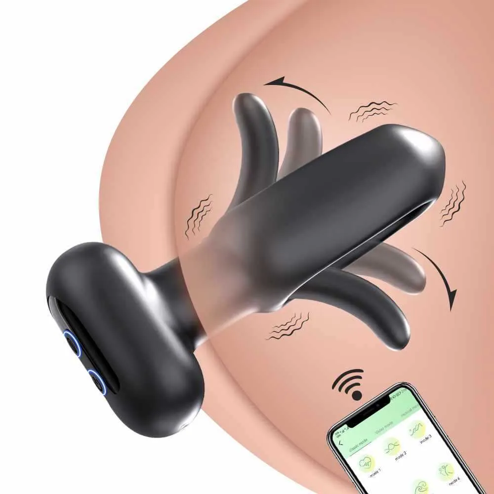 AP44 App Control Anal Vibrator