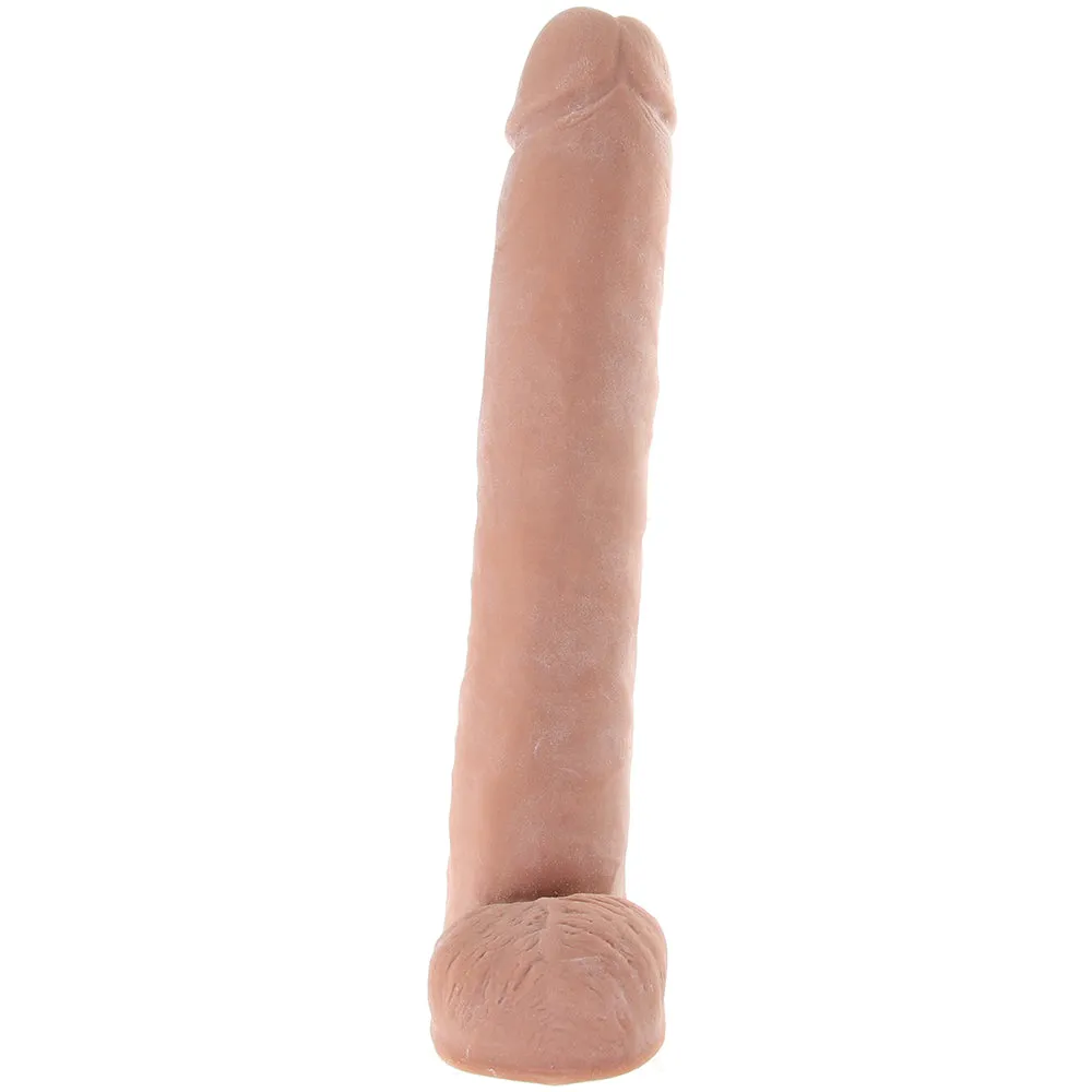 Au Naturel Daddy 14 Inch Sensa Feel Dildo in Mocha