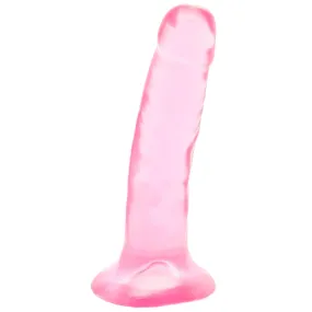 B Yours Plus Hard n’ Happy 5 Inch Jelly Dildo in Pink