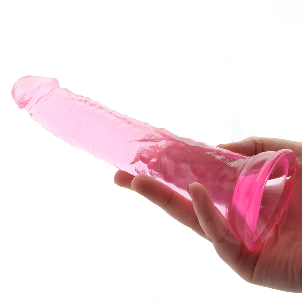 B Yours Plus Lust n’ Thrust 7 Inch Jelly Dildo in Pink