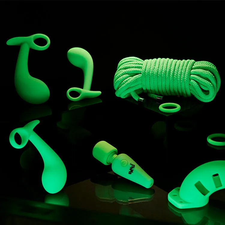 Bang! Glow-in-the-Dark Mini Wand Vibrator