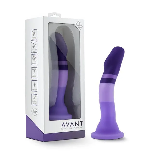 Blush Avant D2 Purple Rain Dildo