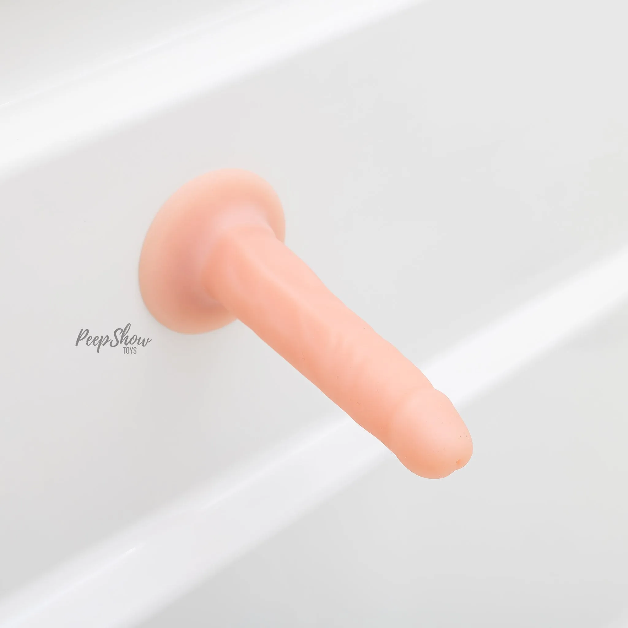 Blush Neo Elite Tapered 6 Inch Dual Density Silicone Dildo