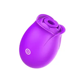 Body-Safe Silicone Rose Sucking Sex Toy for Women