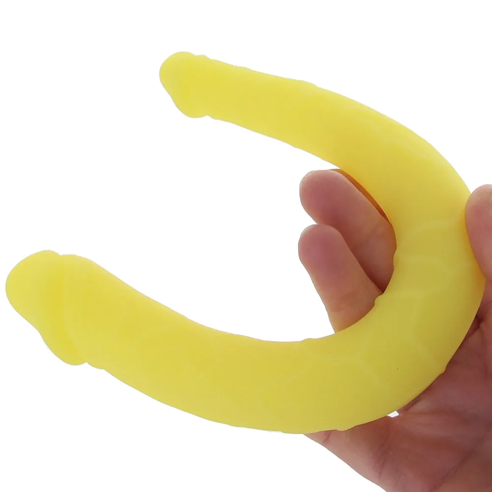 Boundless AC/DC Dildo in Yellow