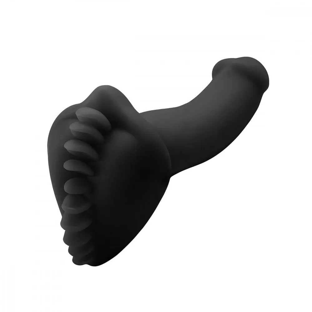 BumpHer Shagger Textured Silicone Dildo Accessory