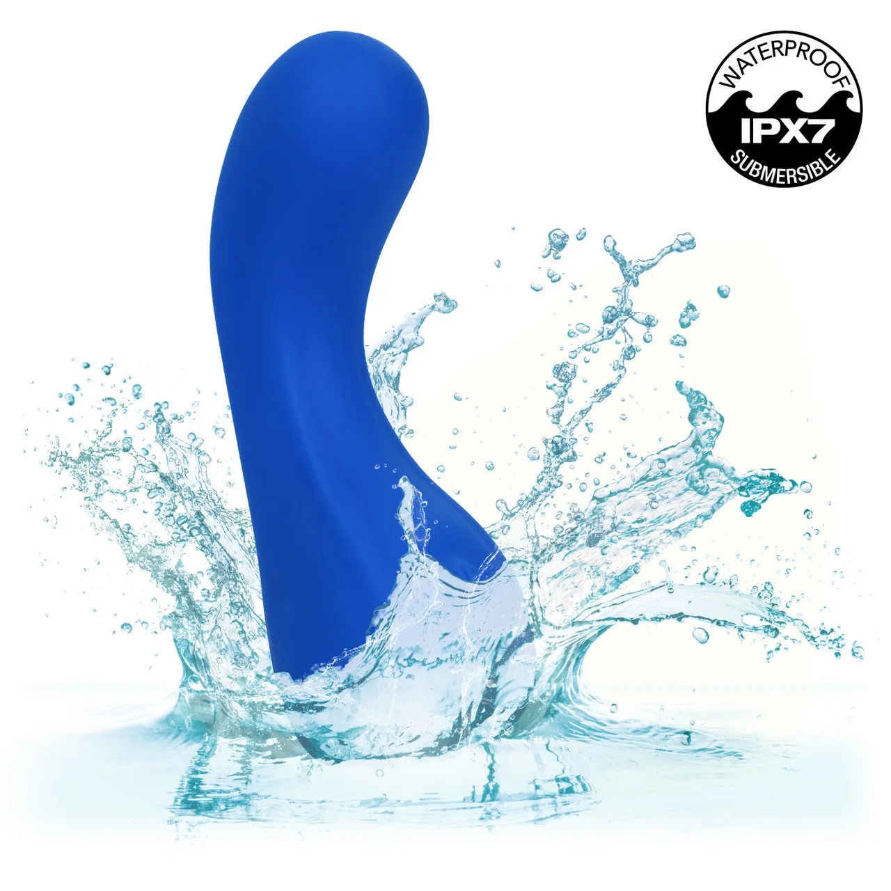 CalExotics Cascade Curve Rechargeable Silicone Vibrator