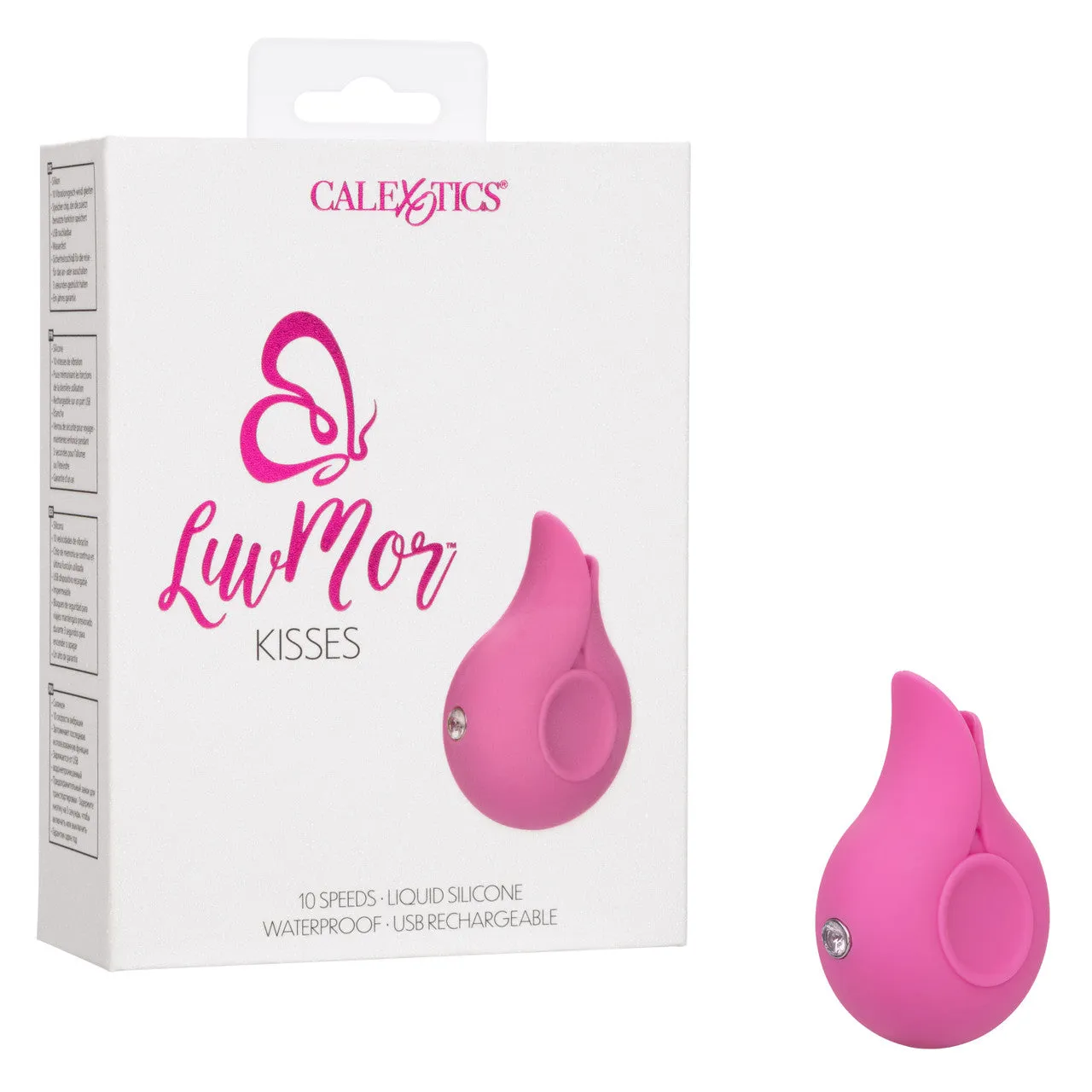 CalExotics LuvMor Kisses Rechargeable Silicone Vibrator