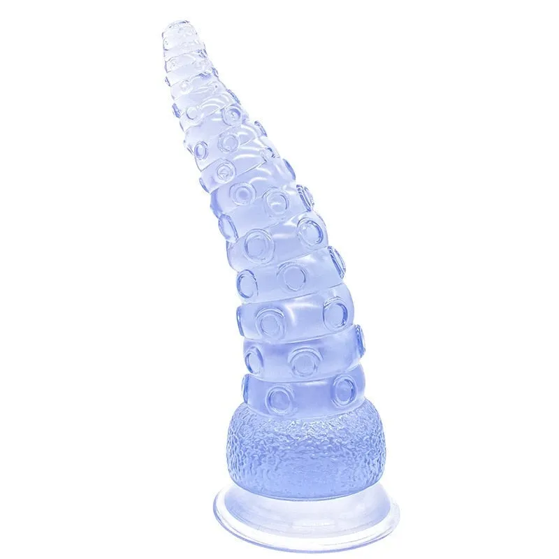 Clear Jelly Suction Tentacle Ride