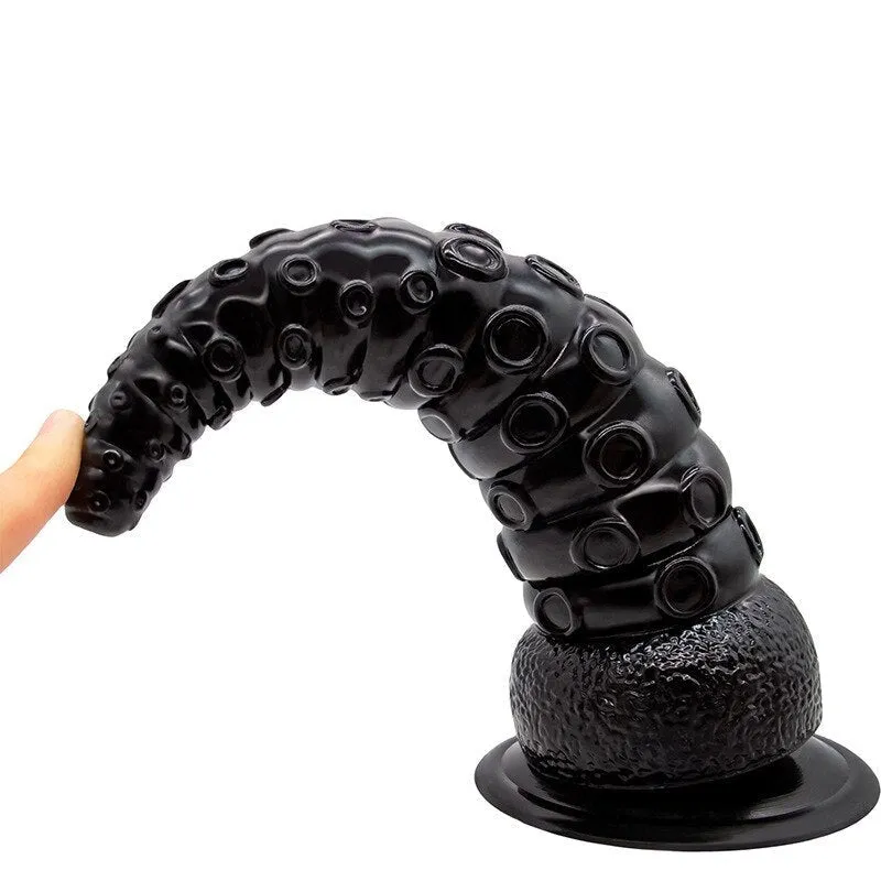 Clear Jelly Suction Tentacle Ride