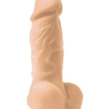 Colours Pleasures Realistic 4 Inch Silicone Dildo - Vanilla