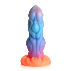 Creature Cocks Alien Invader Glow in the Dark Silicone Dildo