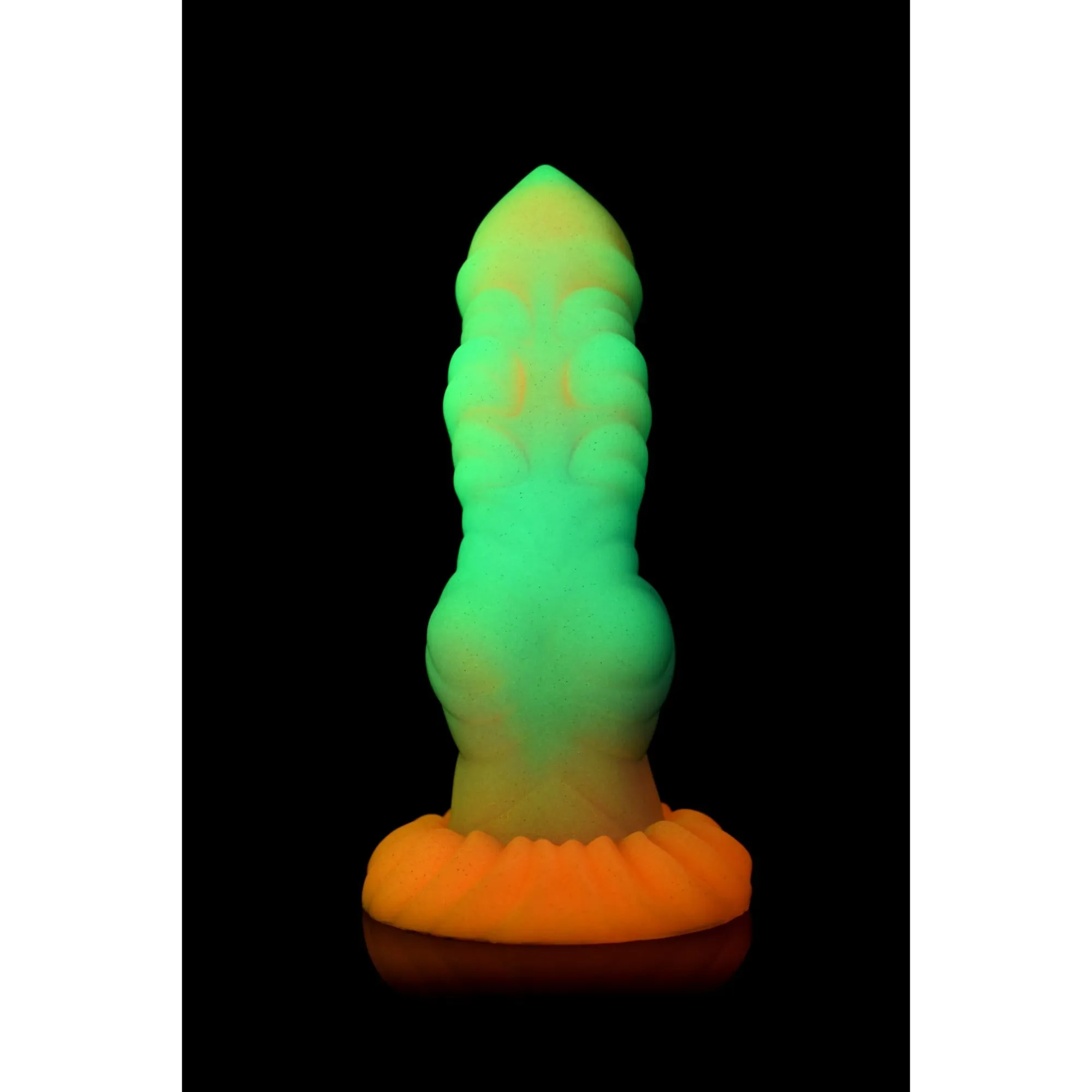 Creature Cocks Alien Invader Glow in the Dark Silicone Dildo