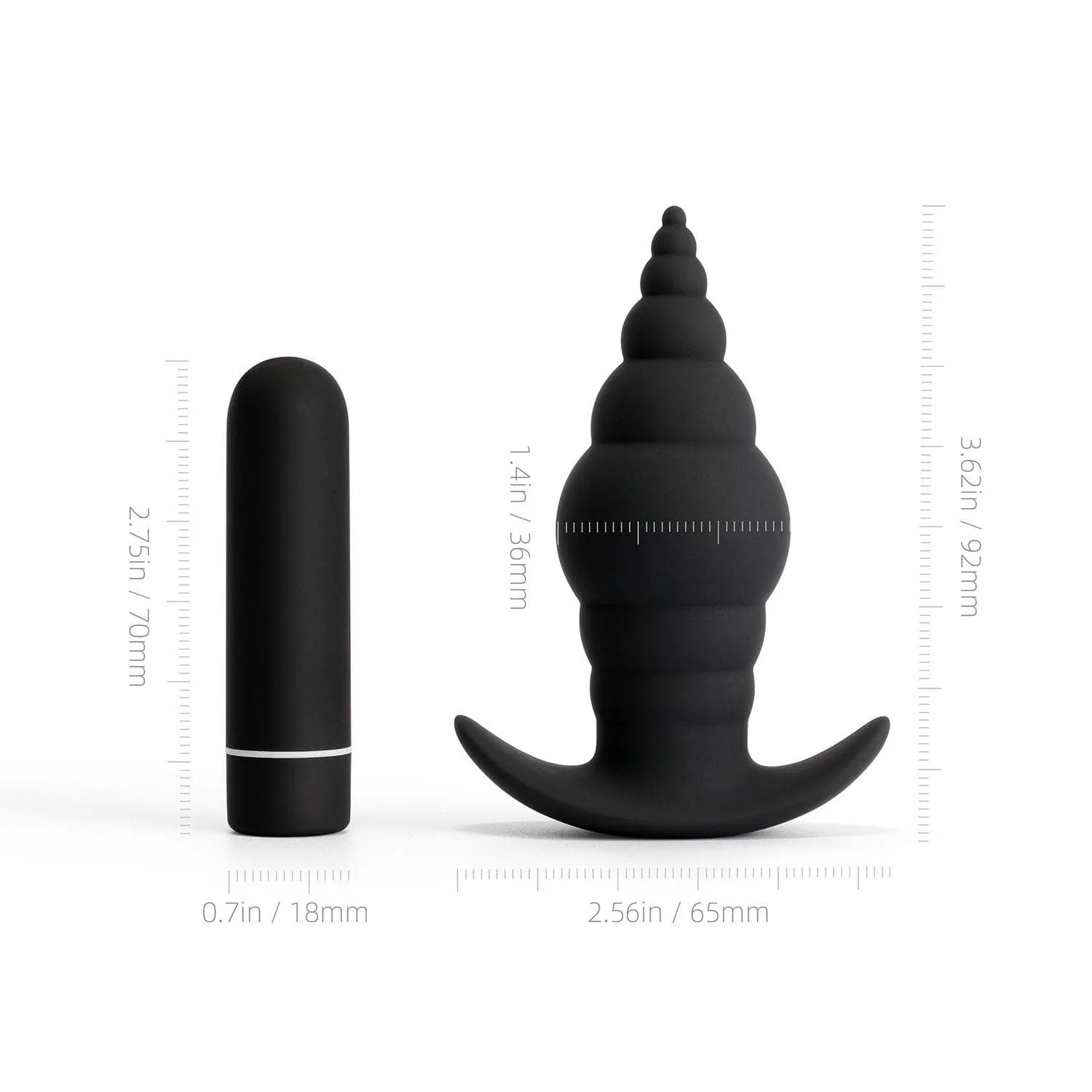 Cupid - Anal Plug with Bullet Vibrator