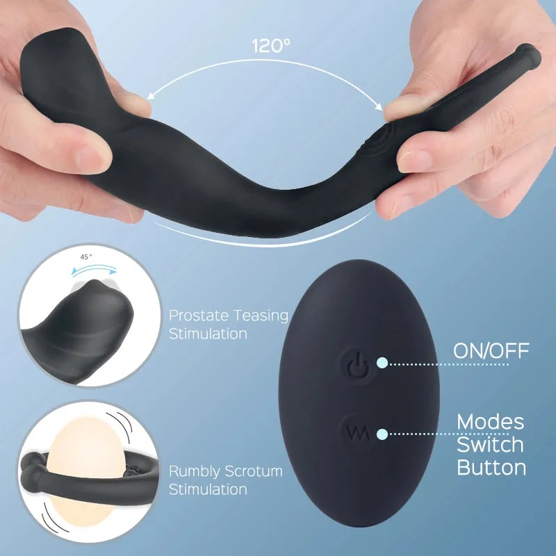 Demon - Remote Control Prostate Massager & Vibrating Penis Ring