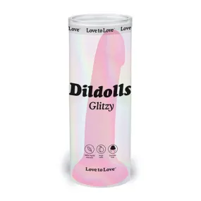 Dildolls Silicone Suction Dildo - Glitzy