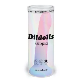 Dildolls Silicone Suction Dildo - Utopia