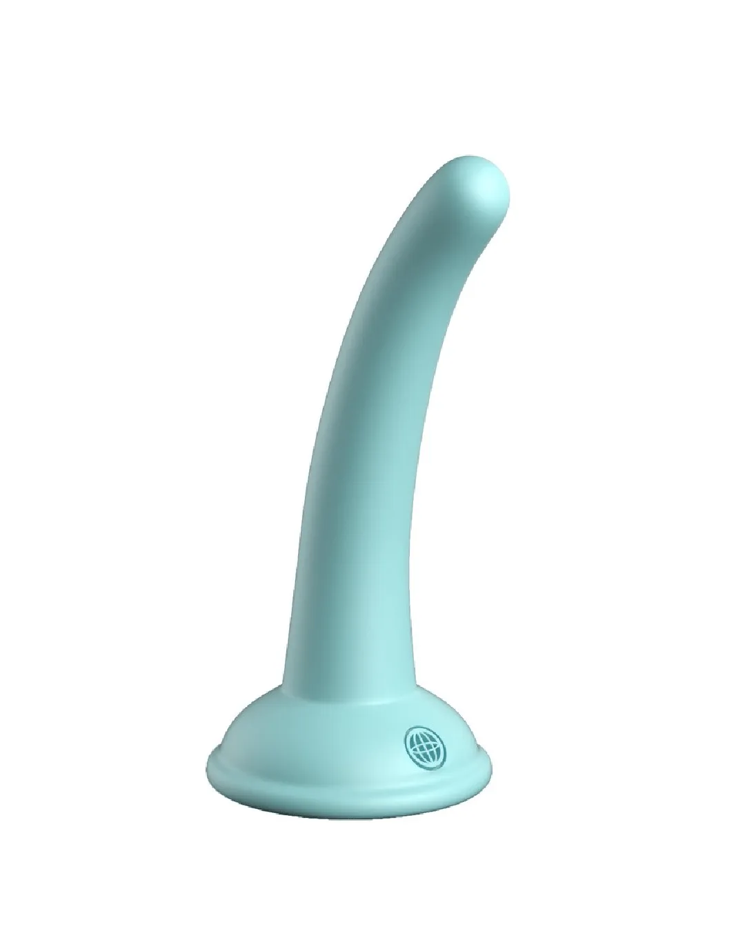 Dillio Platinum Curious Five 5 Inch Dildo - Teal