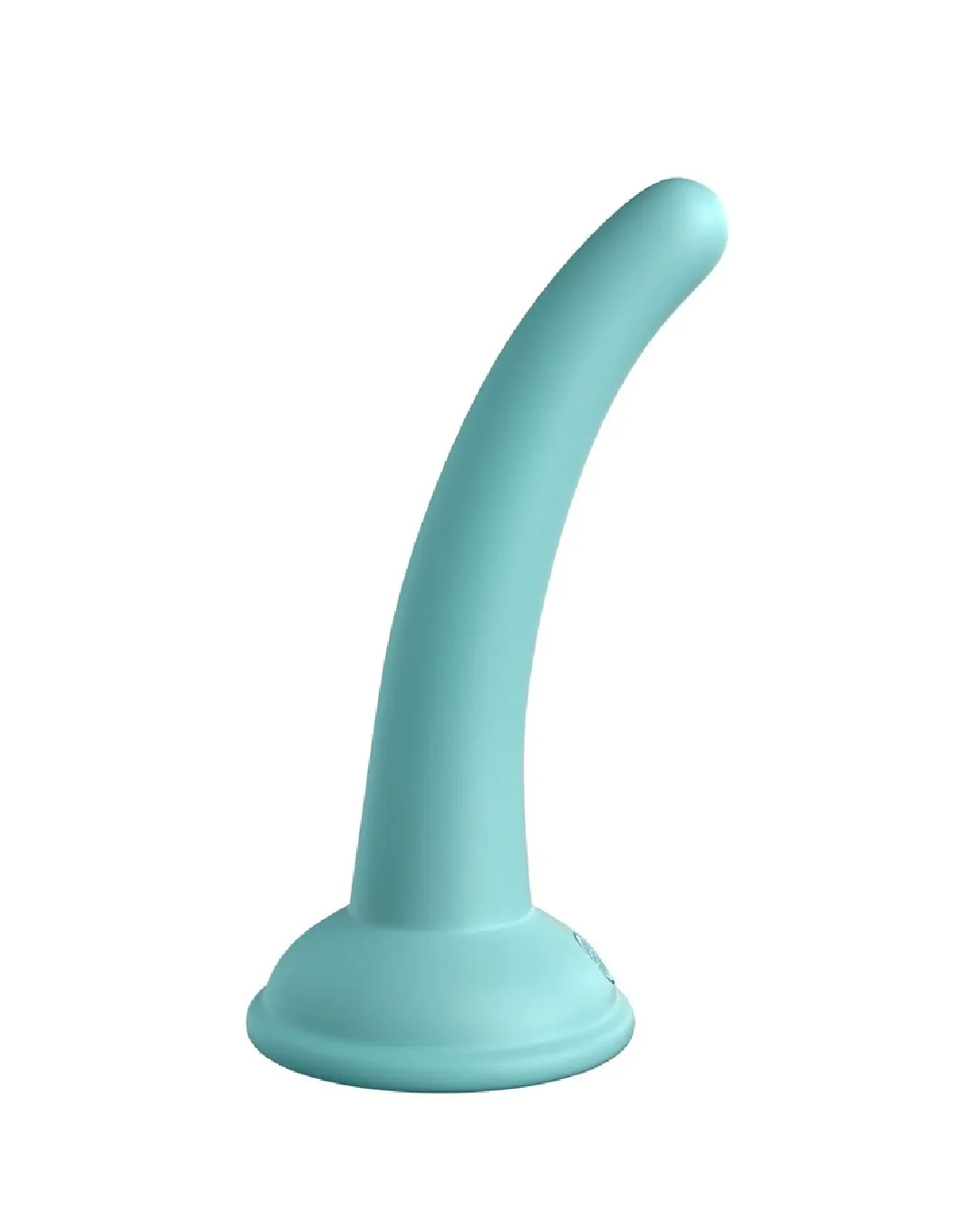 Dillio Platinum Curious Five 5 Inch Dildo - Teal