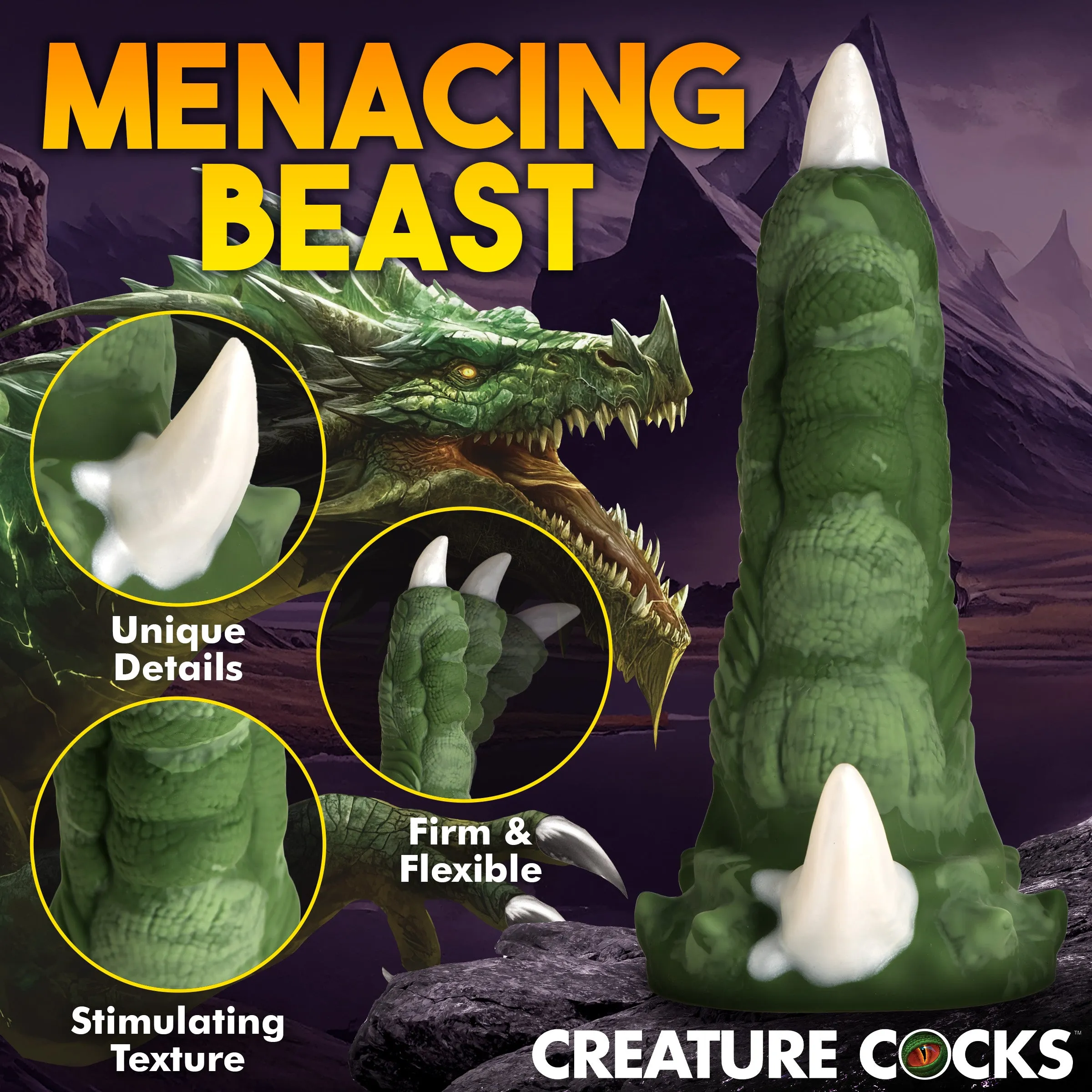 Dragon Claw Silicone Dildo