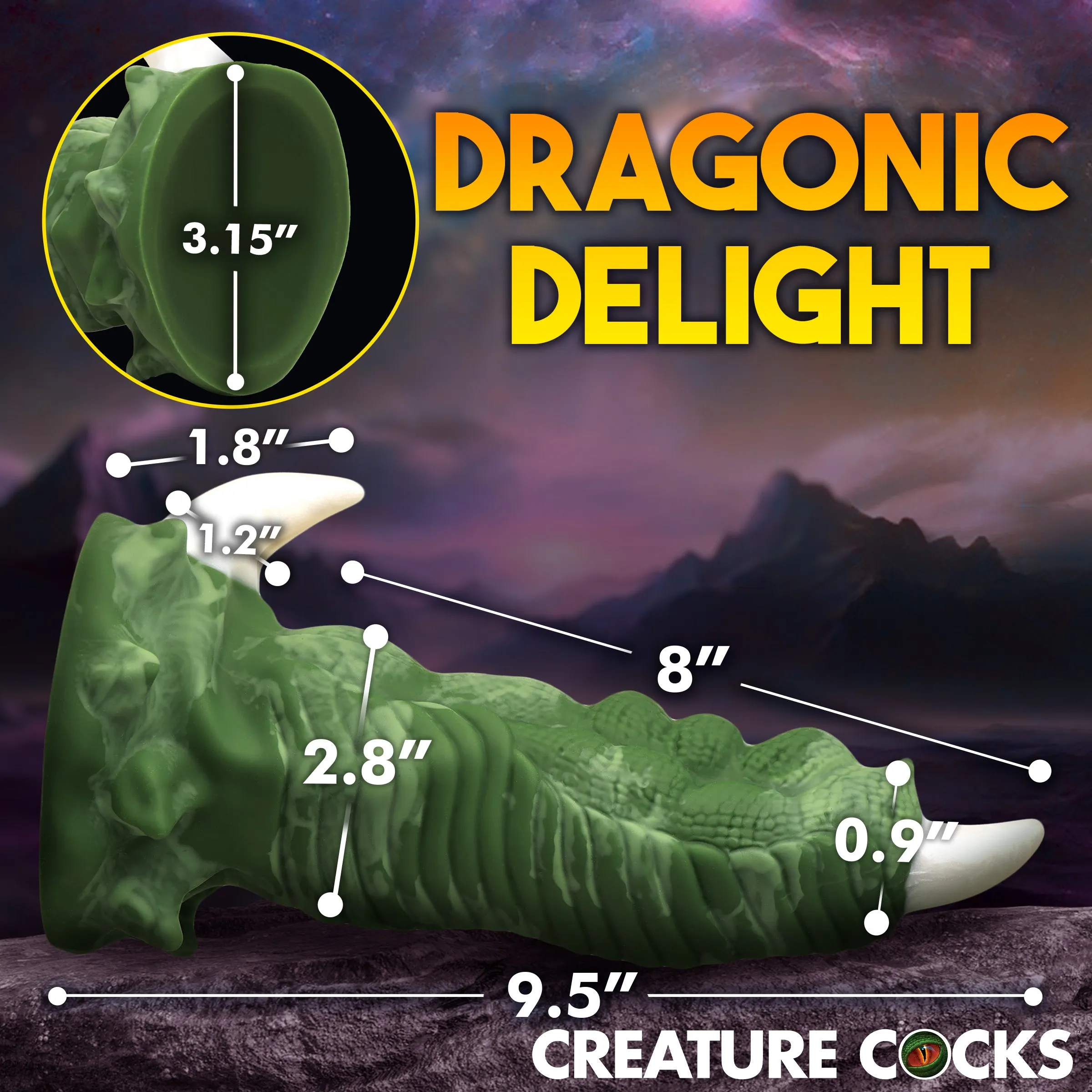 Dragon Claw Silicone Dildo