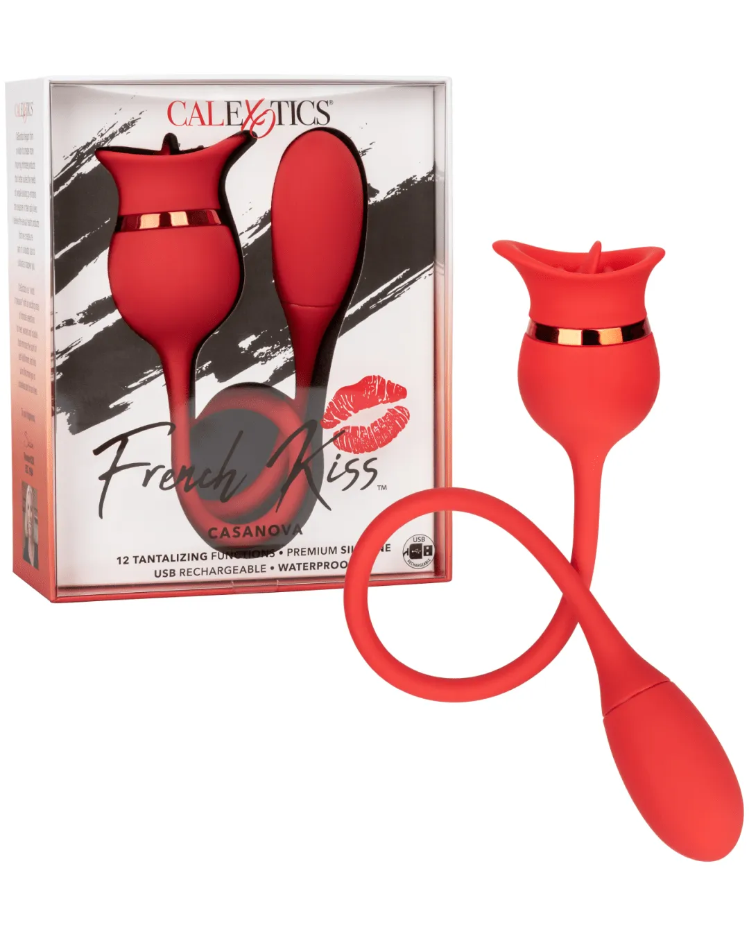 French Kiss Cassanova Double Ended Tongue Vibrator