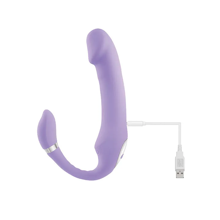 Gender X Orgasmic Orchid Poseable Strapless Strap-On