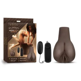 Hot Chocolate By Blush® | Doggy Style Deanna Realistic Chocolate Vibrating Masturbator / Stroker