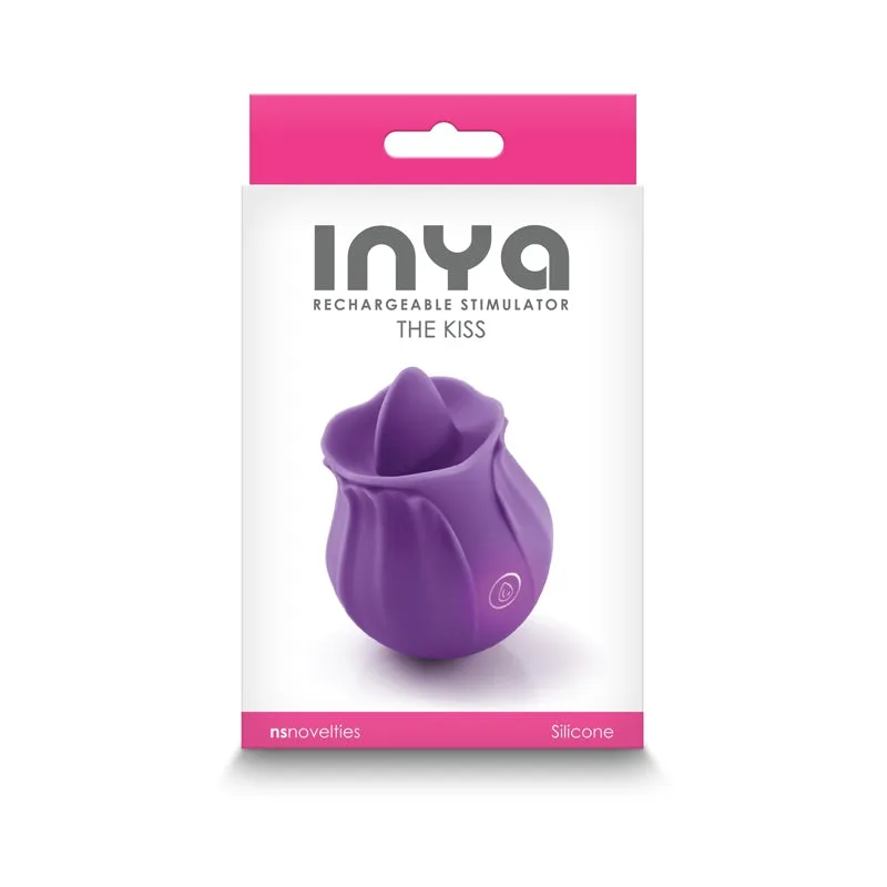 Inya The Kiss Rose Tongue Vibrator by NS Novelties