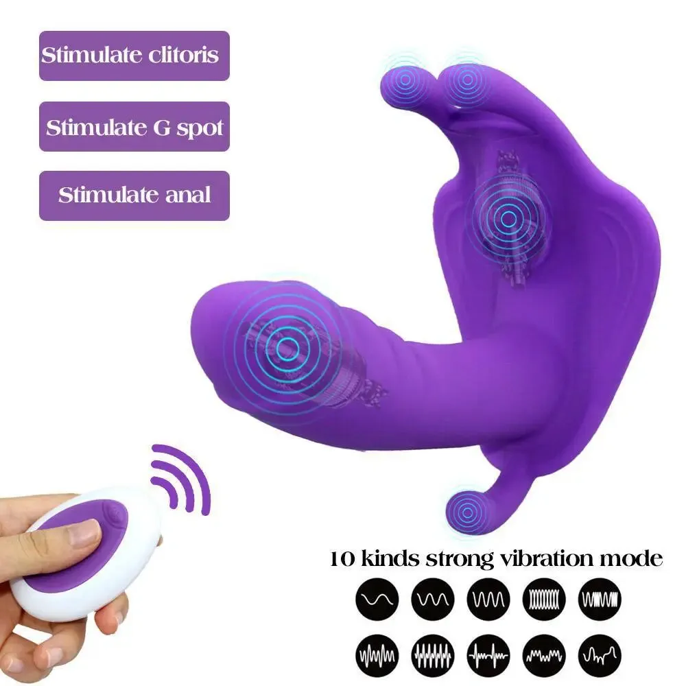 Karen - Wearable Butterfly Vibrator Sex Toys with Wireless Remote Control