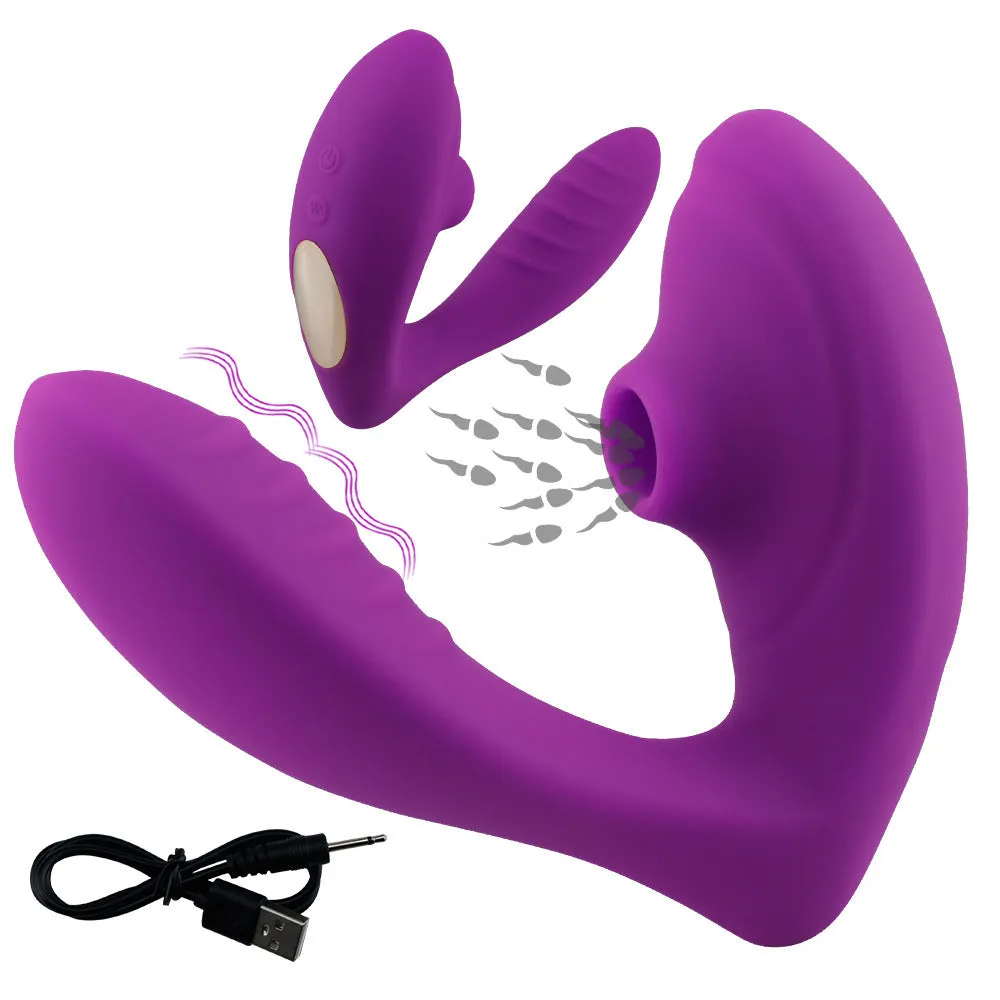 LGBTQ Suction Vibrator Massager Masturbator