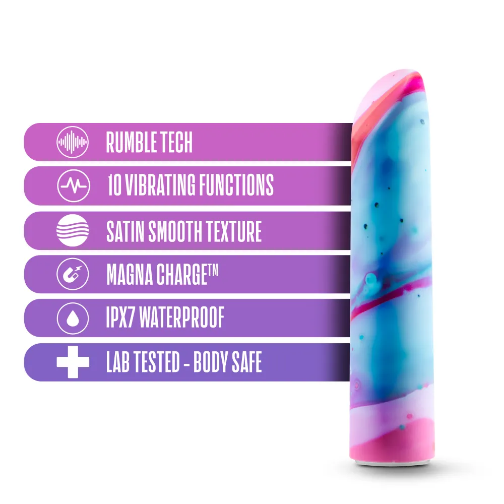 Limited Addiction By Blush® | Fascinate Power Vibe Peach  Vibrator with Powerful RumboTech™ Technology