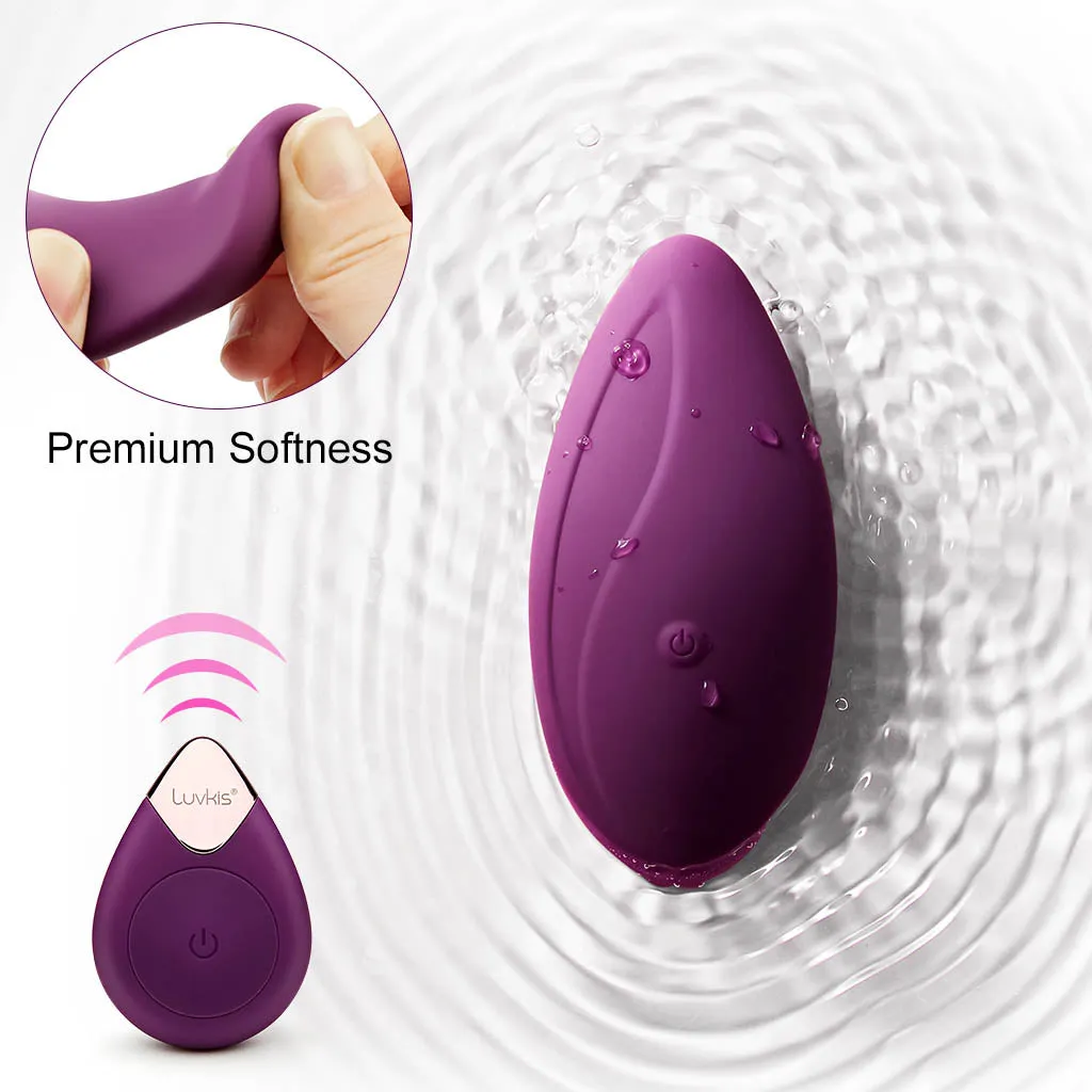 Luvkis Remote Wireless Wearable Vibrator Pro 2, Purple